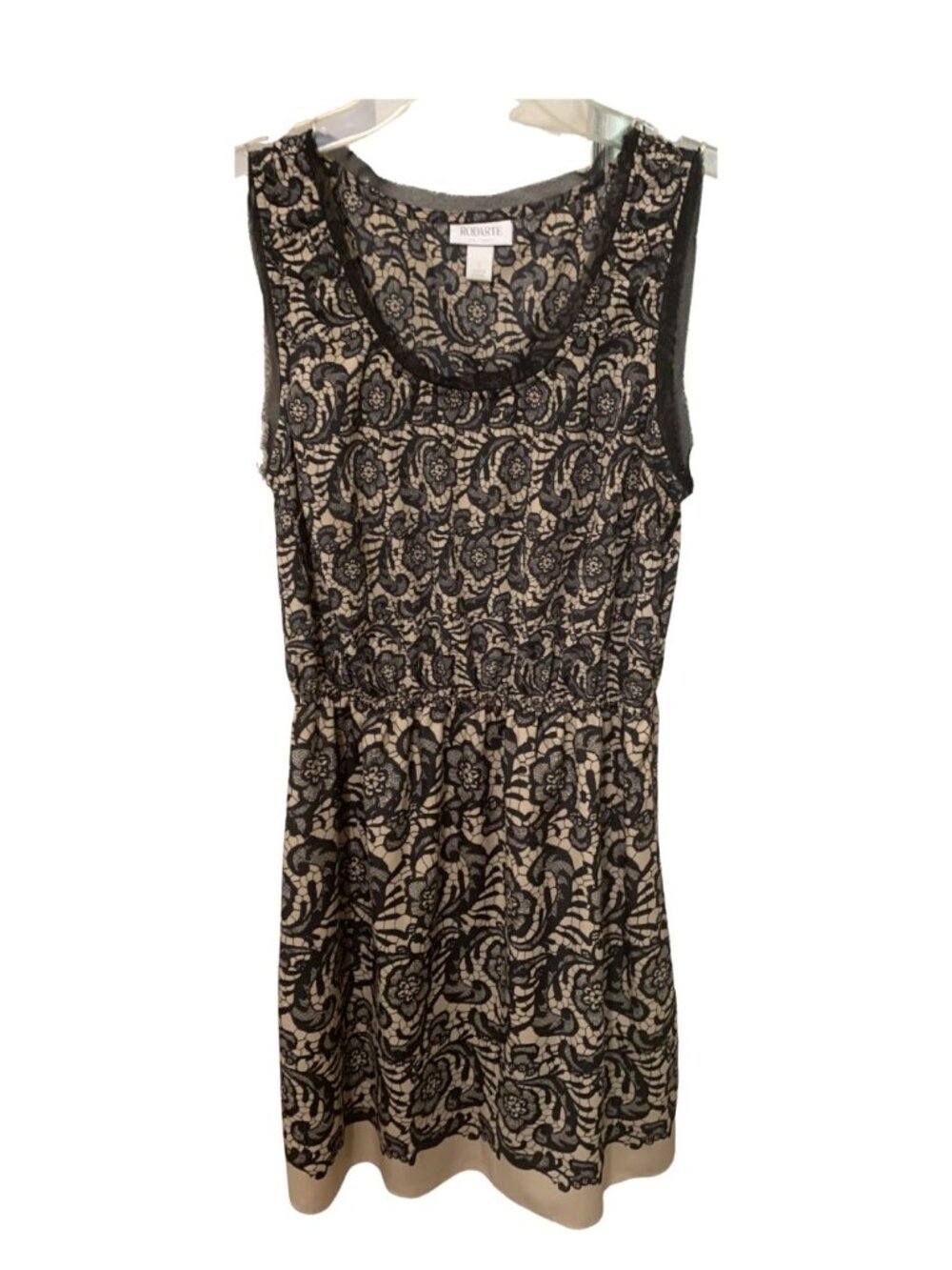 Rodarte for Target Black Lace Print Dress